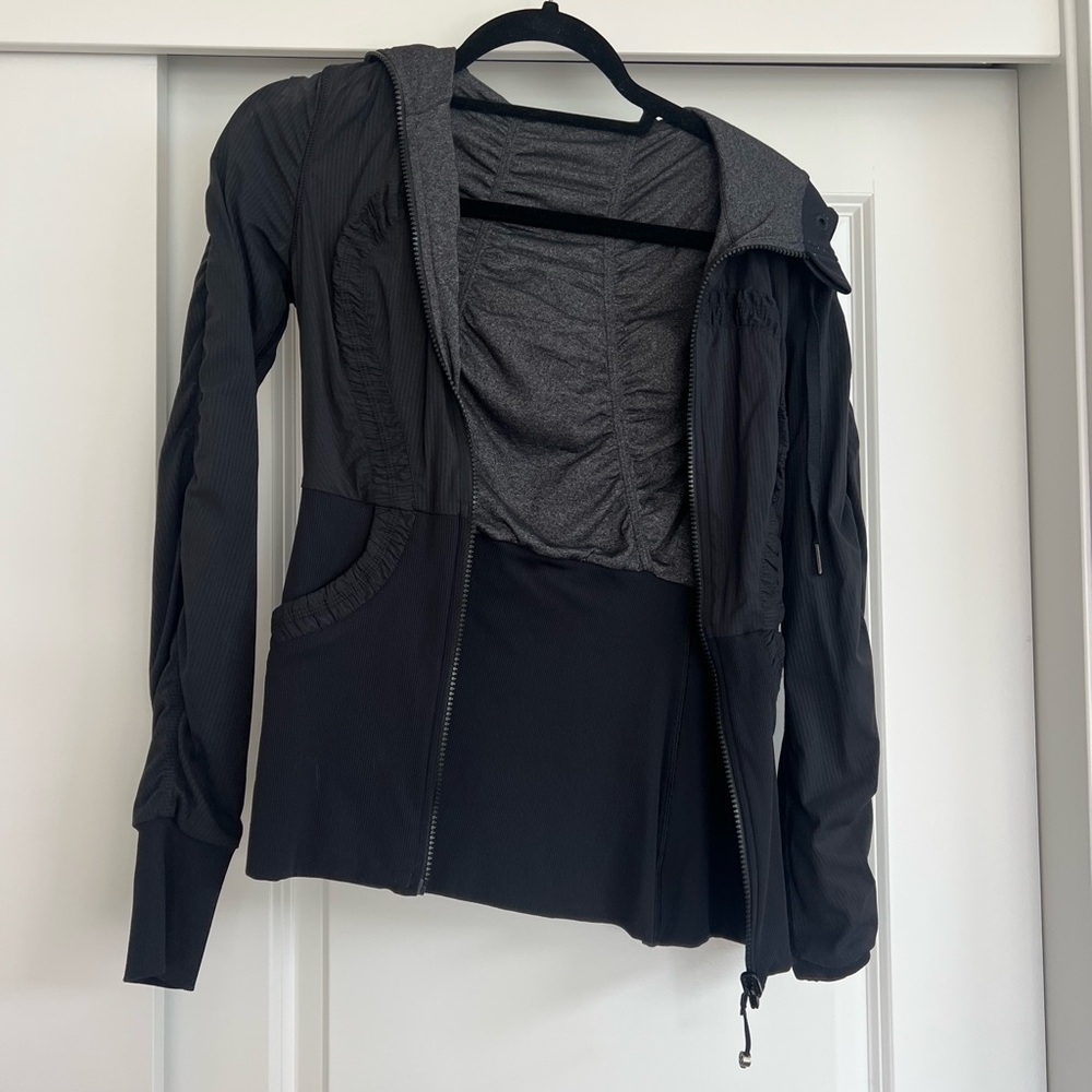 Lululemon Athletica Black Utility Jacket